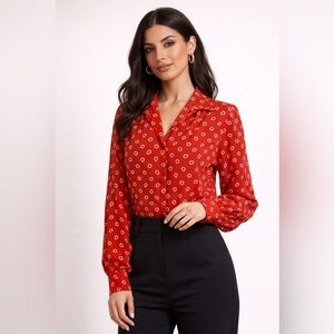 Oscar De La Renta Vintage Blouse